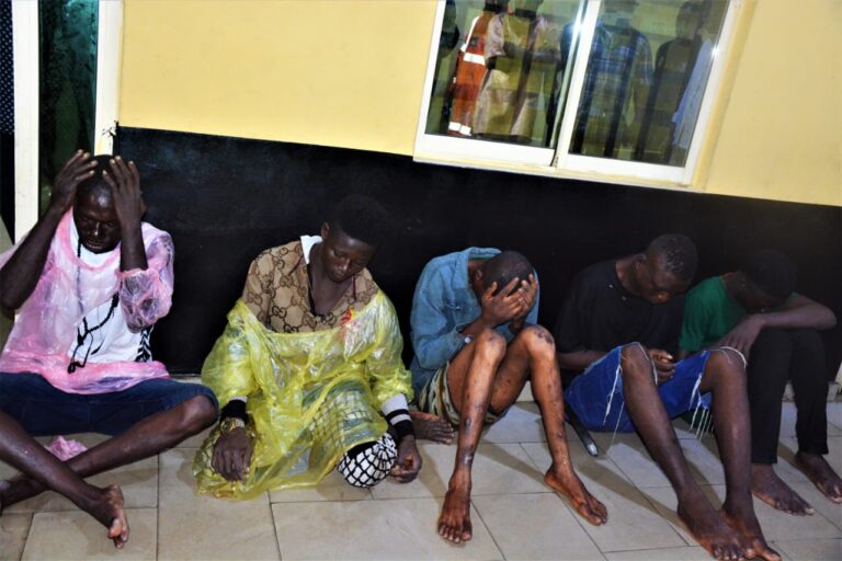 Lagos Floods: Gang Arrested For Charging Pedestrians N100 to Use Makeshift Bridge