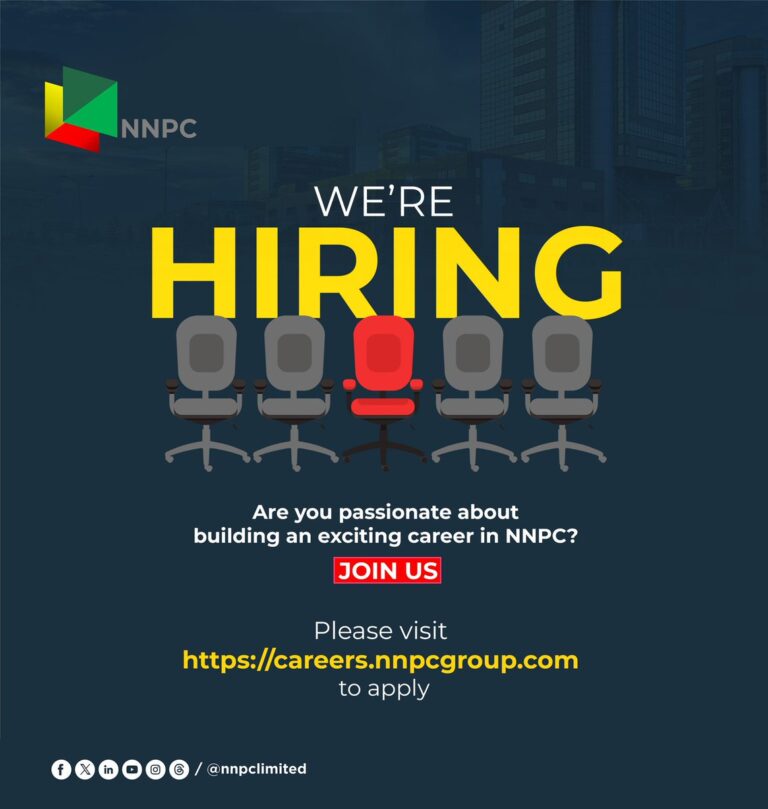 Recruitment Rush: NNPC Job Portal Back Online After Crash
