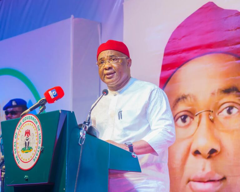 Imo Governor Praises Igbo for Shunning Protest