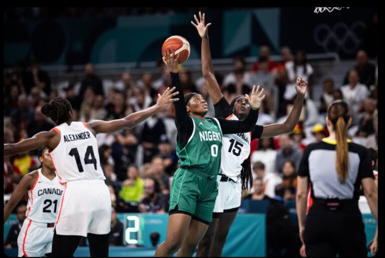 Nigeria’s D’Tigress Defeat Canada 79-70 to Secure Historic Olympic Quarter-Finals Spot