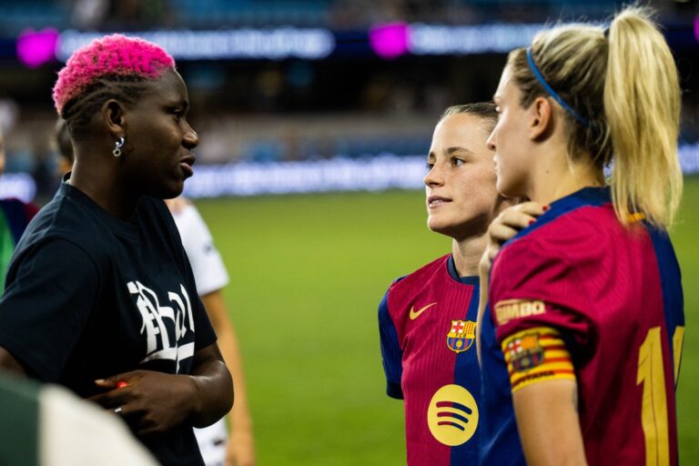 Oshoala Scores Against Former Club Barcelona As Club Loses 2-5