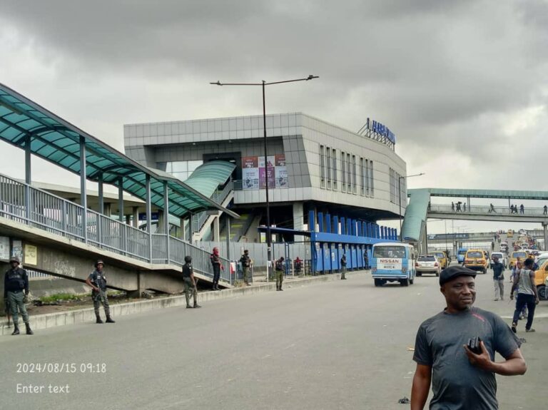 Several Passengers Injured As Two BRT Buses Collide in Lagos