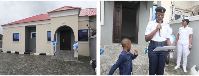 Nigerian Navy Donates Bungalow To Fallen Sailor’s Widow