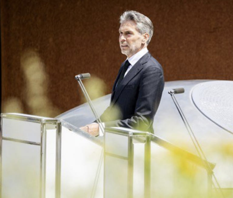 Schoof. Photograph: Dick Schoof/X.com