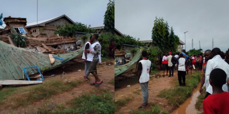 3 UNIBEN Students Rescued From Collapsed Building, Search Continues