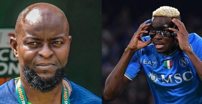 (ICYMI) Osimhen Has Not Apologized To Me – Finidi George