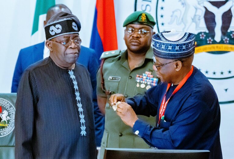 N750million Raised: Tinubu Launches Armed Forces Remembrance Day Emblem