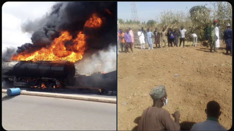 Mass Burial: 140 Buried After Jigawa Tanker Explosion