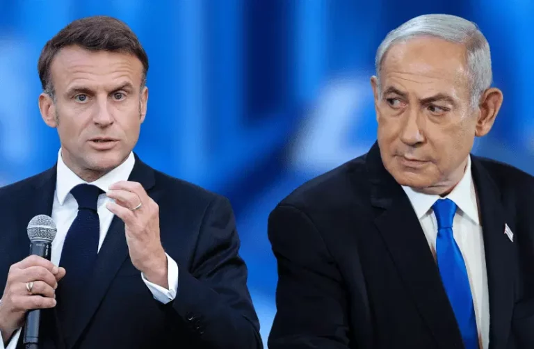 Shame On You: Netanyahu Slams Macron