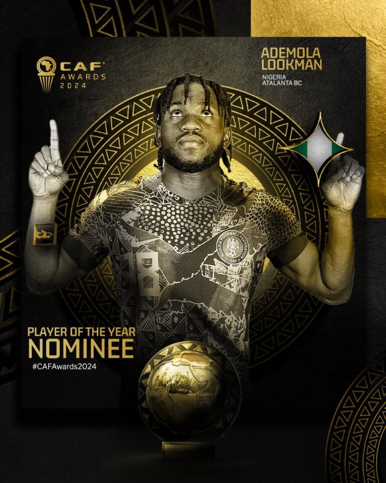 Ademola Lookman Emerges Contender for African Footballer of the Year Award