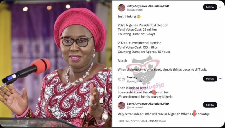 Nigeria Is a Zoo, Says Former Ondo First Lady Betty Akeredolu