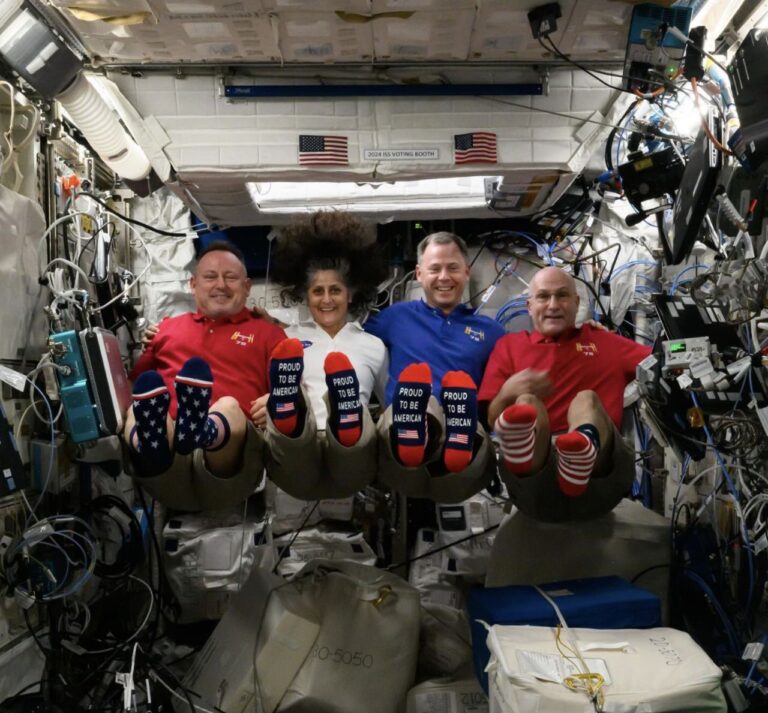 US Astronauts Cast Their Ballots from Space