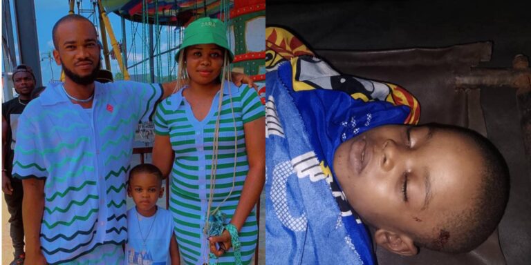 Pregnant Woman Cries for Justice: Son Dead, Husband Detained Amid Land Feud