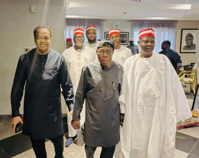 Obasanjo, Kwankwaso, Duke Hold Crucial Meeting on Nigeria’s Political Future