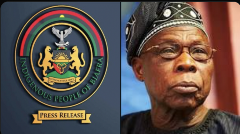 IPOB Warns Obasanjo: Stay Out of Ohanaeze Ndigbo Leadership Election