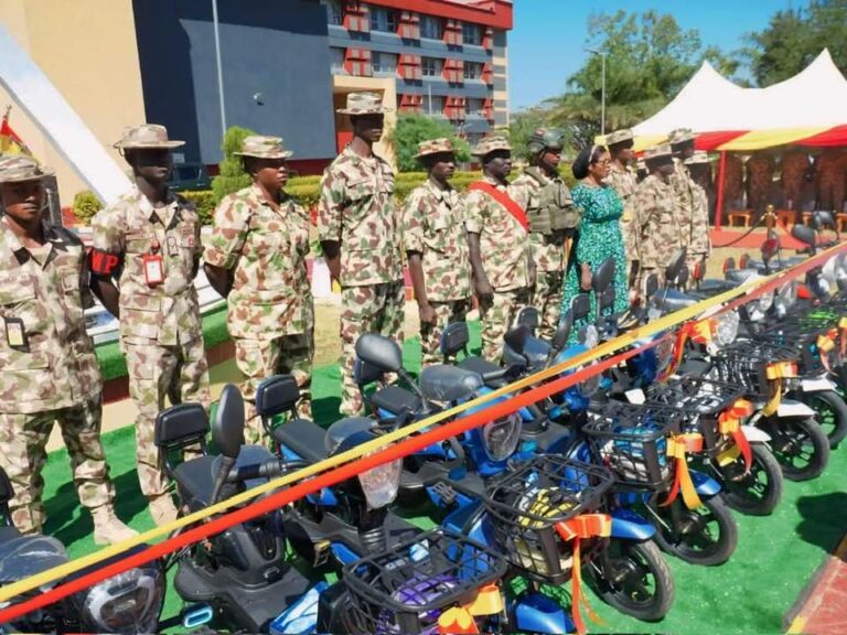 Army Rewards Top Soldiers with Eco-Friendly Motorcycles