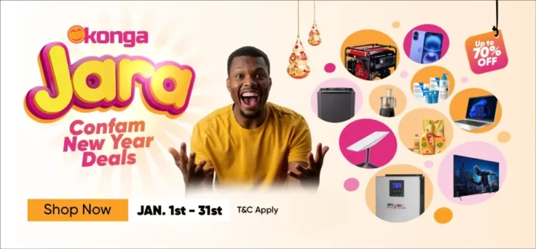 Konga’s Jara Sparks Nationwide Shopping Frenzy with 50% Discounts