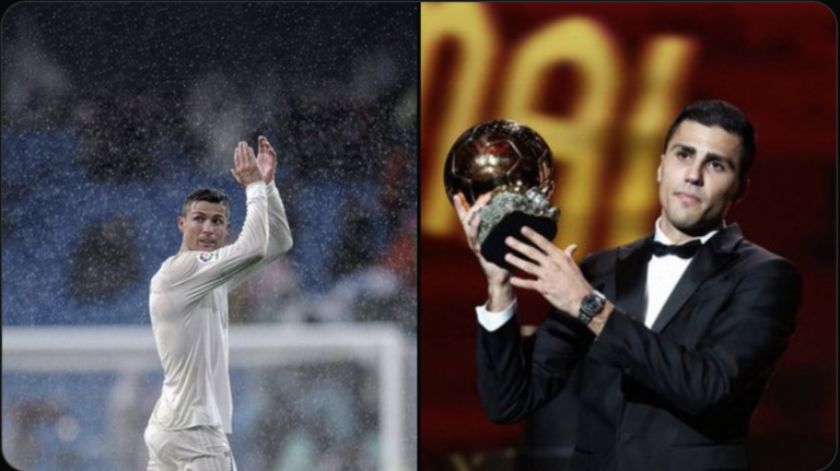 I Won It Fair and Square – Rodri Responds to Ronaldo’s Ballon d’Or Snub