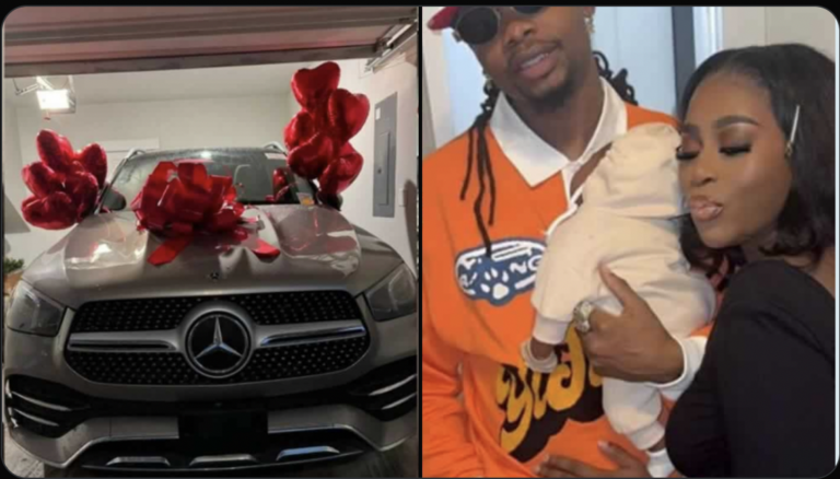 Popular Showbizman Yhemolee Stuns Wife with Mercedes Benz Push Gift