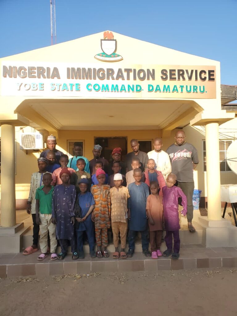 21 Minors Rescued from Traffickers at Nigeria-Niger Border