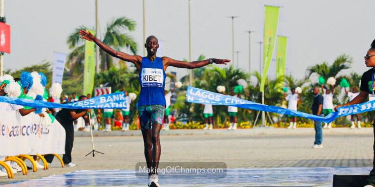 Kenya’s Edwin Kibet Wins 2025 Lagos City Marathon Again!