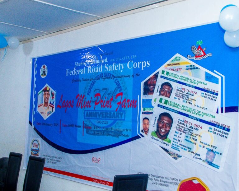 FRSC to Launch Digital Driver’s Licences