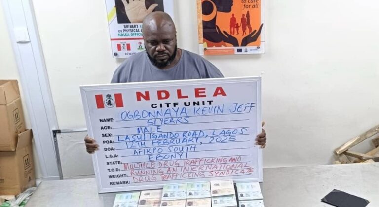 NDLEA Arrests International Drug Barón After 17 Years on the Run