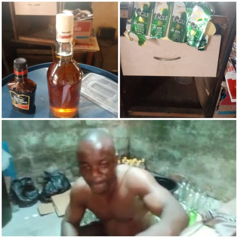 NAFDAC Arrests Man for Producing Fake Alcohol in Port Harcourt