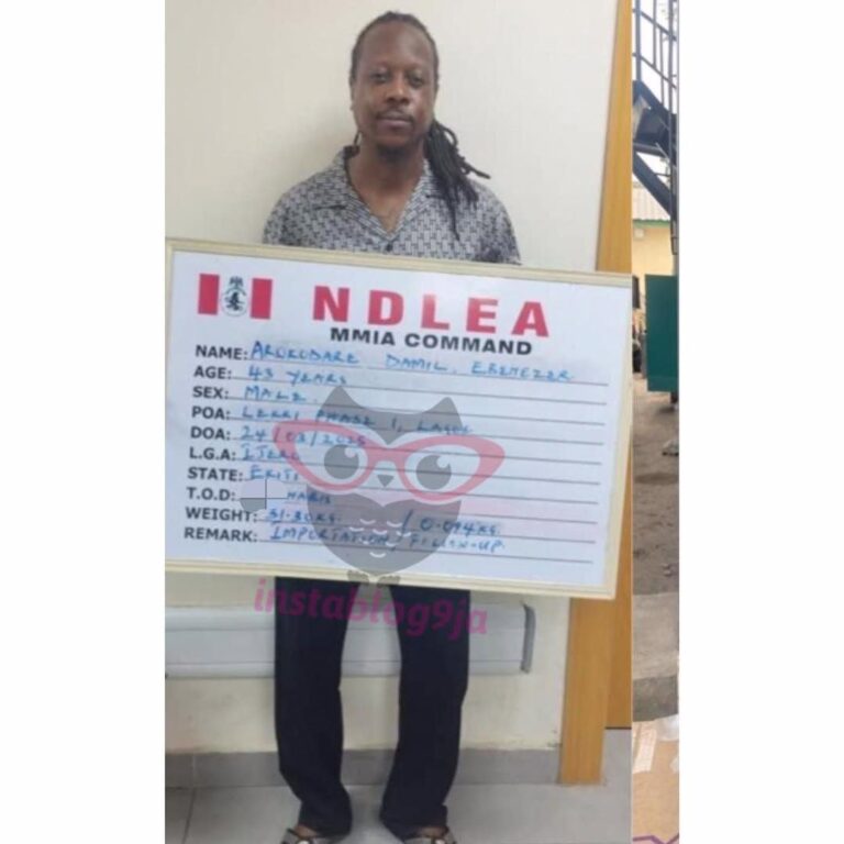 NDLEA Arrests Lekki Businessman for Alleged Drug Importation