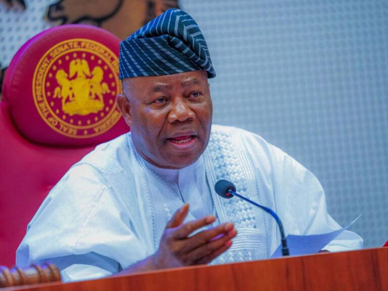 Akpabio Defends Senate’s Removal of Electronic Transmission, Says Nine States Lack Network