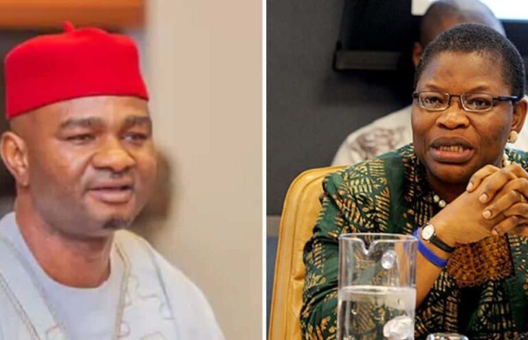 Tension Erupts at Senate Hearing as Oby Ezekwesili, Senator Nwaebonyi Clash Over Petition