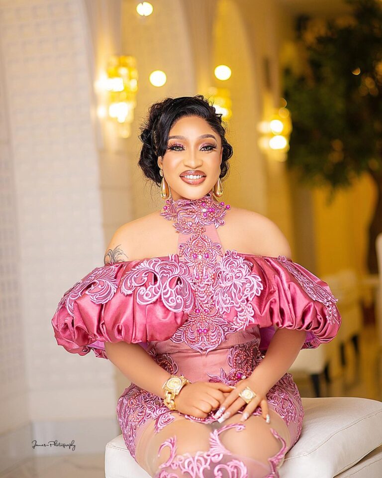 Tonto Dikeh Prays for Success of Tinubu’s Leadership as He Celebrates 73rd Birthday