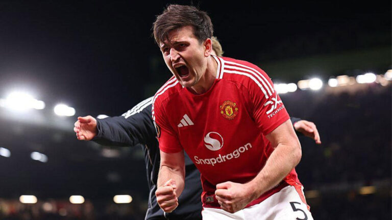 Maguire’s Header Sends Manchester United to Europa League Final Four