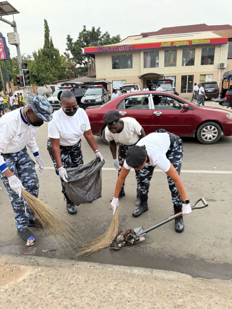 Police Clean-Up Initiative Marks National Police Day