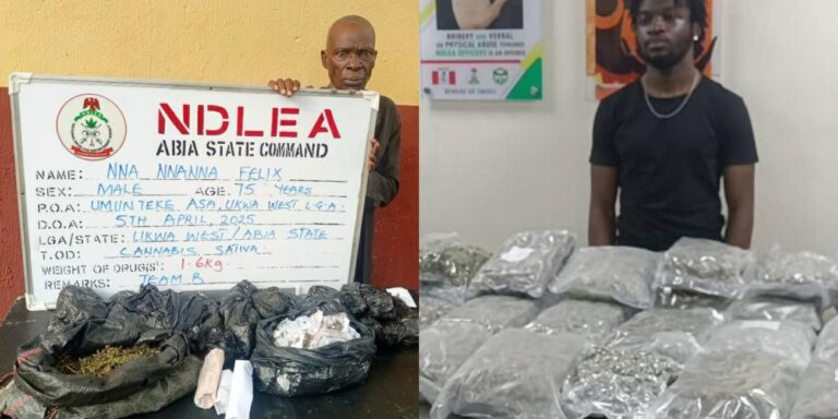Ghanaian-British Student, 75-Year-Old Grandfather Caught with Narcotics