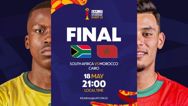 Morocco, South Africa Clash Again in U-20 AFCON Final After 28 Years