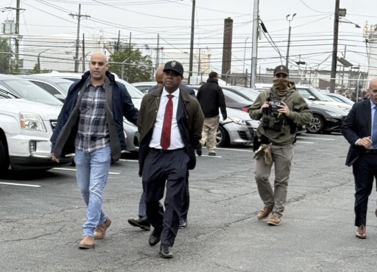 Newark Mayor Arrested at Migrant Detention Protest