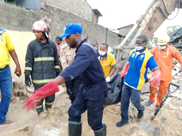 Three Confirmed Dead in Lagos Building Collapse, Nine Rescued