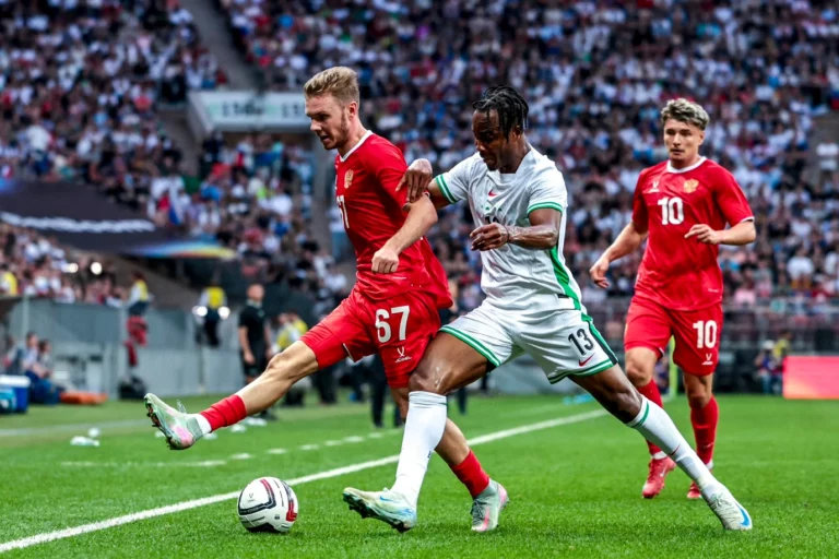 Super Eagles Hold Russia to 1–1 Draw in Moscow