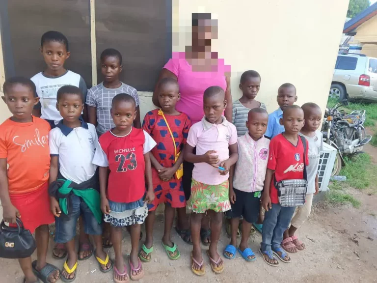Police Rescue 12 Stolen Children in Imo