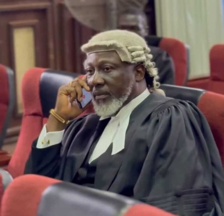 Ex- Senator Dino Melaye Steps Out in Legal Robe After Call to Bar