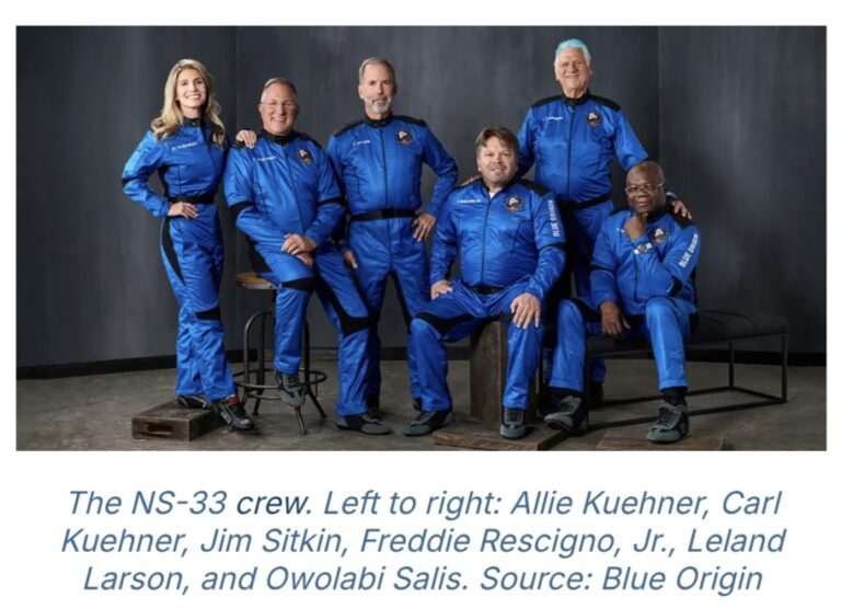 Chief Owolabi Salis Becomes Nigeria’s First Astronaut on Blue Origin Space Mission