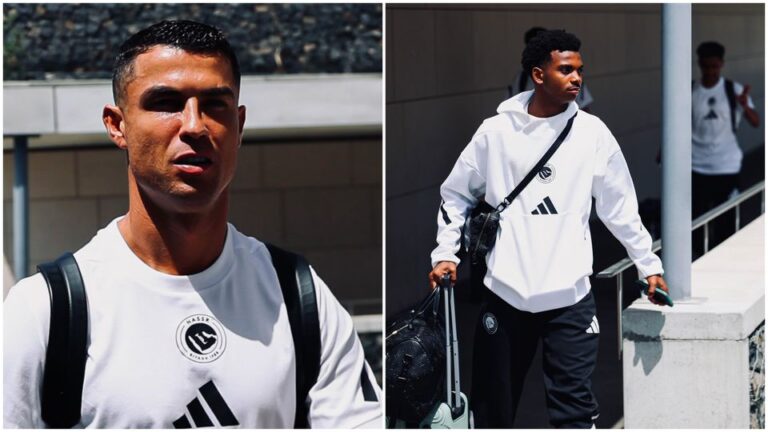 Ronaldo, Al-Nassr Land in Lagos, Portugal for Preseason