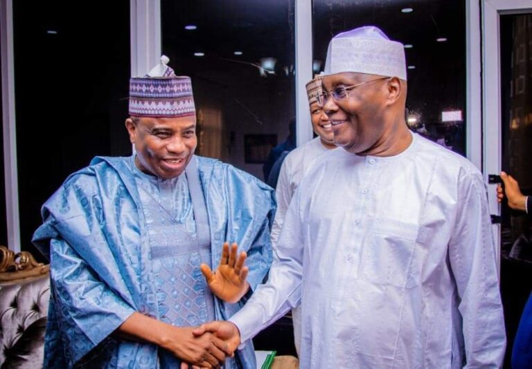 Atiku Visits Tambuwal After EFCC Detention