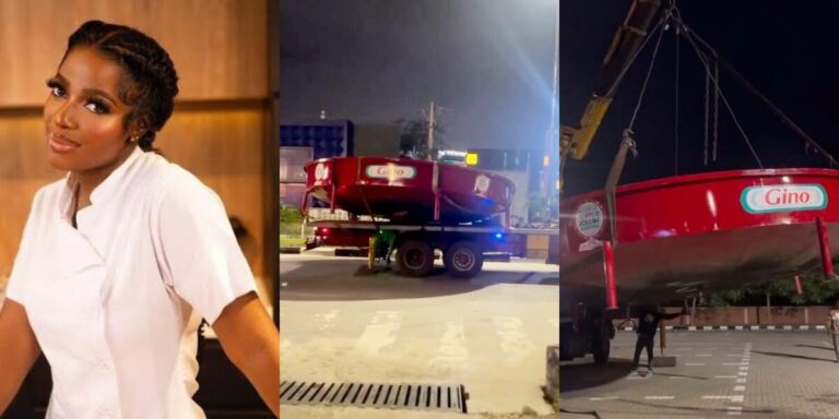 Hilda Baci’s Giant Jollof Pot Lands at Eko Hotel for Record Cook-a-thon