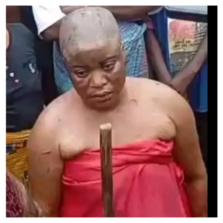 Ex-Monarch’s Wife Paraded in Abia for Allegedly Burying Charms