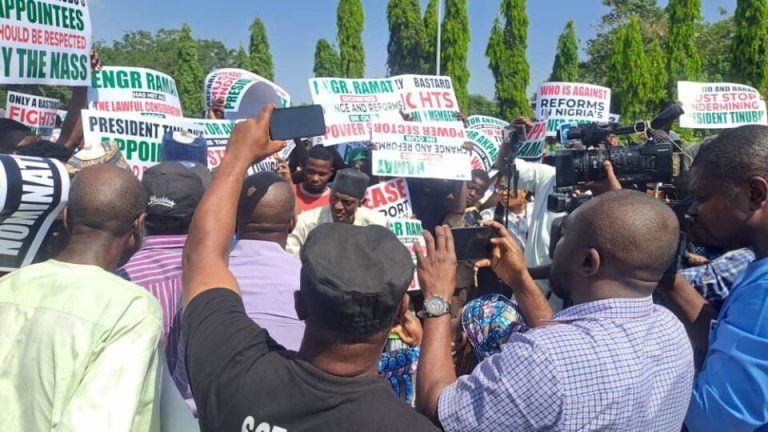 Protesters Storm National Assembly, Demand Senate Confirmation of NERC Chairman Nominee
