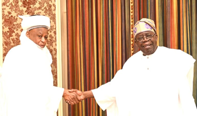 Tinubu, Sultan Discuss Peace, Religious Harmony Amid Rising Global Tensions