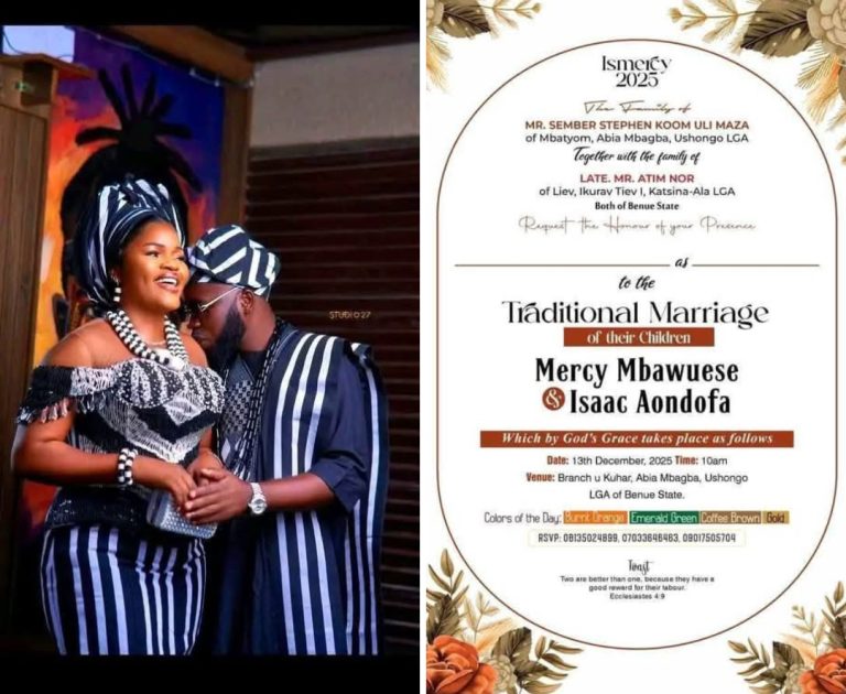 Benue Groom Dies Three Days Before Wedding, Family, Friends in Shock