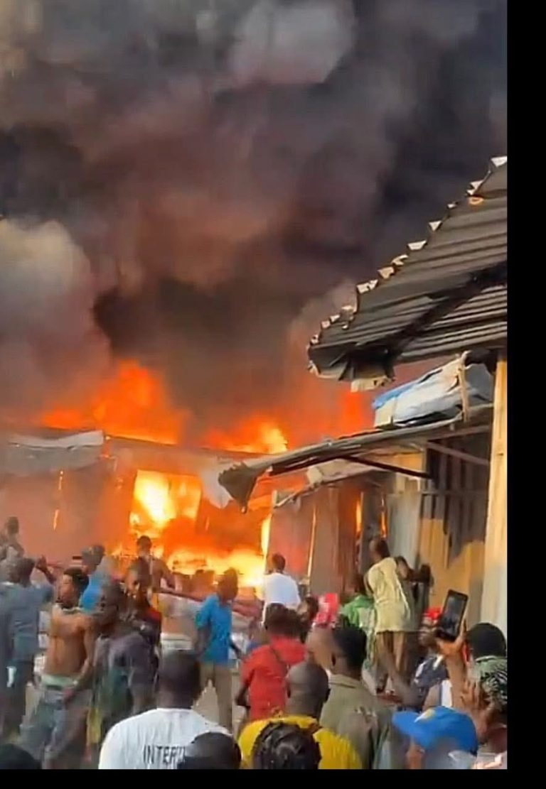 Fire Destroys Shops, Goods Worth Millions at Lagos Arena Market